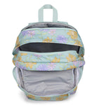 JanSport Laptop Backpack - Computer Bag with 2 Compartments, Ergonomic Shoulder Straps, 15” Laptop Sleeve, Haul Handle - Faded Floral Fresh Mint