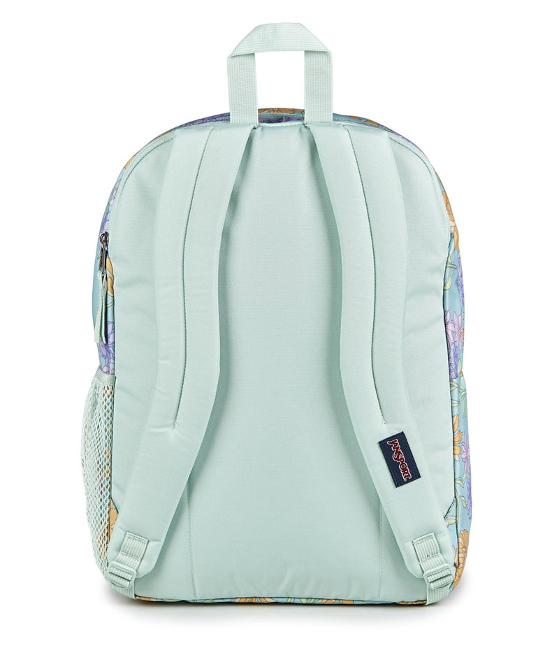 JanSport Laptop Backpack - Computer Bag with 2 Compartments, Ergonomic Shoulder Straps, 15” Laptop Sleeve, Haul Handle - Faded Floral Fresh Mint