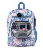 JanSport Laptop Backpack - Computer Bag with 2 Compartments, Ergonomic Shoulder Straps, 15” Laptop Sleeve, Haul Handle - Faded Tapestry Elemental Blue