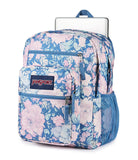 JanSport Laptop Backpack - Computer Bag with 2 Compartments, Ergonomic Shoulder Straps, 15” Laptop Sleeve, Haul Handle - Faded Tapestry Elemental Blue