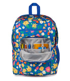 JanSport Laptop Backpack - Computer Bag with 2 Compartments, Ergonomic Shoulder Straps, 15” Laptop Sleeve, Haul Handle - Flower Market