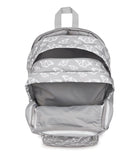 JanSport Laptop Backpack - Computer Bag with 2 Compartments, Ergonomic Shoulder Straps, 15” Laptop Sleeve, Haul Handle - Flutter By Grey
