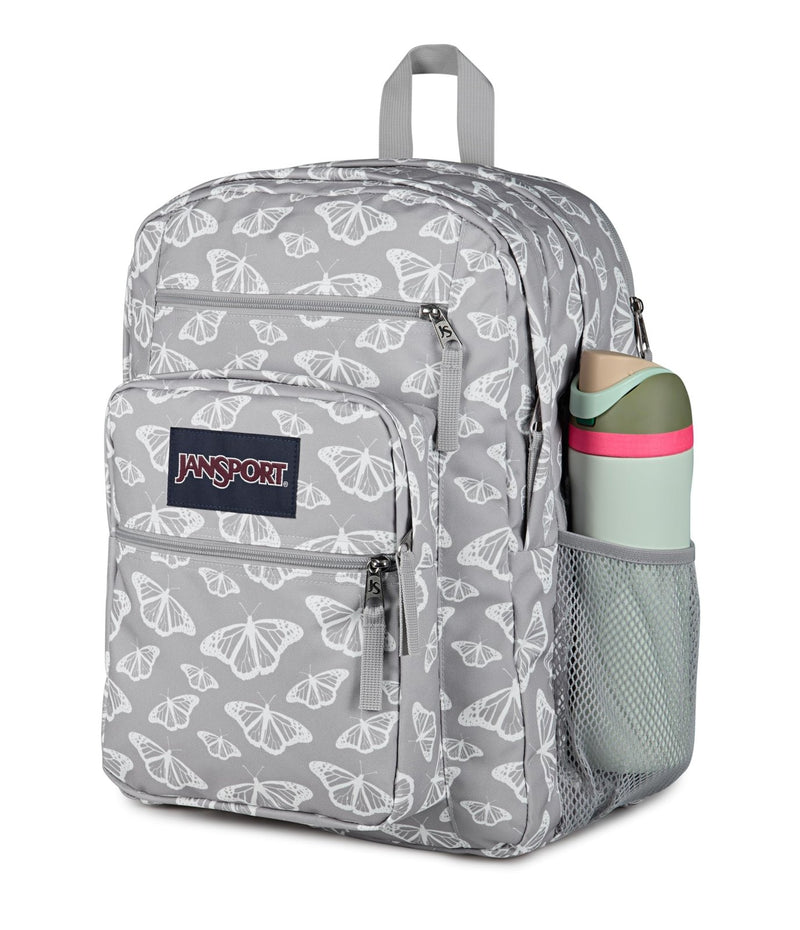 JanSport Laptop Backpack - Computer Bag with 2 Compartments, Ergonomic Shoulder Straps, 15” Laptop Sleeve, Haul Handle - Flutter By Grey