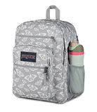 JanSport Laptop Backpack - Computer Bag with 2 Compartments, Ergonomic Shoulder Straps, 15” Laptop Sleeve, Haul Handle - Flutter By Grey