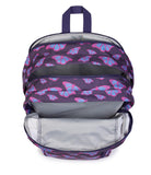 JanSport Laptop Backpack - Computer Bag with 2 Compartments, Ergonomic Shoulder Straps, 15” Laptop Sleeve, Haul Handle - Flutter By Purple