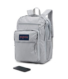 JanSport Laptop Backpack - Computer Bag with 2 Compartments, Ergonomic Shoulder Straps, 15” Laptop Sleeve, Haul Handle - Grounded Grey