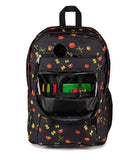 JanSport Laptop Backpack - Computer Bag with 2 Compartments, Ergonomic Shoulder Straps, 15” Laptop Sleeve, Haul Handle - Pasta Party