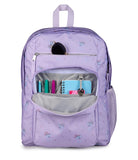 JanSport Laptop Backpack - Computer Bag with 2 Compartments, Ergonomic Shoulder Straps, 15” Laptop Sleeve, Haul Handle - Pastel Petals - Lilac