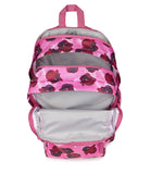 JanSport Laptop Backpack - Computer Bag with 2 Compartments, Ergonomic Shoulder Straps, 15” Laptop Sleeve, Haul Handle - Pop Art Pansies