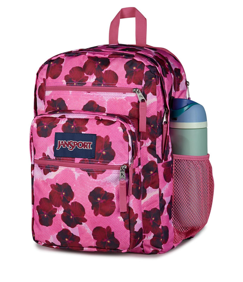 JanSport Laptop Backpack - Computer Bag with 2 Compartments, Ergonomic Shoulder Straps, 15” Laptop Sleeve, Haul Handle - Pop Art Pansies