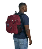 JanSport Laptop Backpack - Computer Bag with 2 Compartments, Ergonomic Shoulder Straps, 15” Laptop Sleeve, Haul Handle - Russet Red