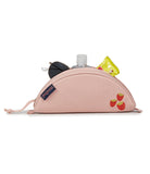 JanSport Luna Large Pouch – Padded Taco - Style Design with Main Zippered Compartment, Strawberry Embroidery