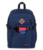 JanSport Main Campus Backpack - Travel or Work backpack w 15 - Inch Laptop Sleeve and Dual Water Bottle Pockets, Navy