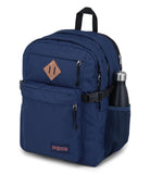 JanSport Main Campus Backpack - Travel or Work backpack w 15 - Inch Laptop Sleeve and Dual Water Bottle Pockets, Navy
