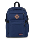 JanSport Main Campus Backpack - Travel or Work backpack w 15 - Inch Laptop Sleeve and Dual Water Bottle Pockets, Navy