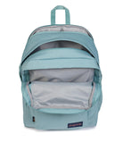 JanSport Main Campus Backpack - Travel or Work Backpack with 15 - Inch Laptop Sleeve and Dual Water Bottle Pockets, Faded Sage