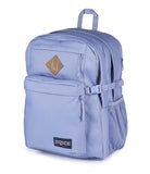 JanSport Main Campus FX Backpack - Travel or Work Bag w 15-Inch Laptop Pack with Leather Trim, Lavender Ash