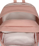 JanSport Main Campus FX Backpack - Travel or Work Bag w 15 - Inch Laptop Pack with Leather Trim, Misty Rose