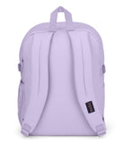JanSport Main Campus FX Backpack - Travel or Work Bag w 15 - Inch Laptop Pack with Leather Trim, Pastel Lilac