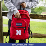 JanSport NCAA Officially Licensed Backpack, Texas Longhorns, Big Student with Padded 15 - Inch Laptop Sleeve, 2 Compartment Computer Bag with Bottle Pocket & Haul Handle, Book Rucksack, Black