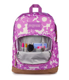 JanSport Right Pack Backpack - Durable Daypack with Padded 15 Laptop Sleeve, Spacious Main Compartment & Integrated Water Bottle Pocket - Blossom Bae Pink
