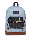 JanSport Right Pack Backpack - Durable Daypack with Padded 15" Laptop Sleeve, Spacious Main Compartment & Integrated Water Bottle Pocket - Blue Dusk