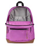 JanSport Right Pack Backpack - Durable Daypack with Padded 15 Laptop Sleeve, Spacious Main Compartment & Integrated Water Bottle Pocket - Digital Fuchsia