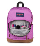 JanSport Right Pack Backpack - Durable Daypack with Padded 15 Laptop Sleeve, Spacious Main Compartment & Integrated Water Bottle Pocket - Digital Fuchsia