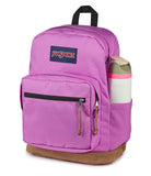 JanSport Right Pack Backpack - Durable Daypack with Padded 15 Laptop Sleeve, Spacious Main Compartment & Integrated Water Bottle Pocket - Digital Fuchsia