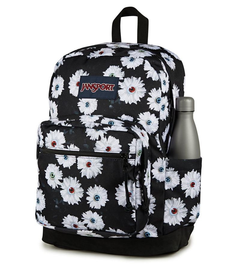 JanSport Right Pack Backpack - Durable Daypack with Padded 15" Laptop Sleeve, Spacious Main Compartment & Integrated Water Bottle Pocket, Eyeball Blossom