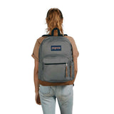 JanSport Right Pack Backpack - Durable Daypack with Padded 15" Laptop Sleeve, Spacious Main Compartment & Integrated Water Bottle Pocket - Graphite Grey
