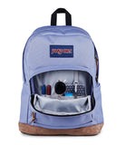 JanSport Right Pack Backpack - Durable Daypack with Padded 15" Laptop Sleeve, Spacious Main Compartment & Integrated Water Bottle Pocket, Lavender Ash