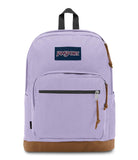 JanSport Right Pack Backpack - Durable Daypack with Padded 15" Laptop Sleeve, Spacious Main Compartment & Integrated Water Bottle Pocket - Pastel Lilac
