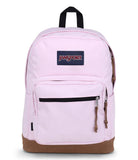 JanSport Right Pack Backpack - Durable Daypack with Padded 15" Laptop Sleeve, Spacious Main Compartment & Integrated Water Bottle Pocket - Pink Ice
