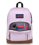 JanSport Right Pack Backpack - Durable Daypack with Padded 15" Laptop Sleeve, Spacious Main Compartment & Integrated Water Bottle Pocket - Pink Ice