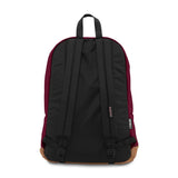 JanSport Right Pack Backpack - Durable Daypack with Padded 15" Laptop Sleeve, Spacious Main Compartment & Integrated Water Bottle Pocket - Russet Red
