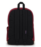 JanSport Right Pack Backpack - Durable Daypack with Padded 15" Laptop Sleeve, Spacious Main Compartment & Integrated Water Bottle Pocket - Russet Red