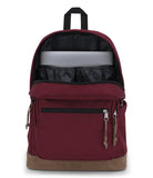 JanSport Right Pack Backpack - Durable Daypack with Padded 15" Laptop Sleeve, Spacious Main Compartment & Integrated Water Bottle Pocket - Russet Red