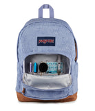 JanSport Right Pack Expressions Backpack – Main Compartment, 15 - inch Padded Laptop Compartment, Side Water Bottle Pocket, Utility Pocket with Zippered Rain Flap, Lavender Ash Corduroy