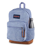 JanSport Right Pack Expressions Backpack – Main Compartment, 15 - inch Padded Laptop Compartment, Side Water Bottle Pocket, Utility Pocket with Zippered Rain Flap, Lavender Ash Corduroy