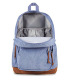 JanSport Right Pack Expressions Backpack – Main Compartment, 15 - inch Padded Laptop Compartment, Side Water Bottle Pocket, Utility Pocket with Zippered Rain Flap, Lavender Ash Corduroy