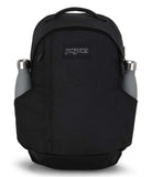 JanSport Station Pack – Large Backpack with Padded Laptop Sleeve, Dual Water Bottle Pockets, and Loft Pocket, Black