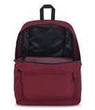JanSport Superbreak Backpack - Durable, Lightweight Premium Backpack, Russet Red