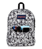 JanSport SuperBreak One Backpack - Durable, Lightweight Bag with 1 Main Compartment, Front Utility Pocket with Built - in Organizer, Premium Backpack, Doodle Dots