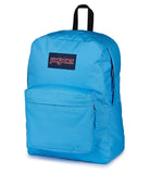 JanSport SuperBreak One Backpack - Durable, Lightweight Bag with 1 Main Compartment, Front Utility Pocket with Built - in Organizer, Premium Backpack, Electric Azul