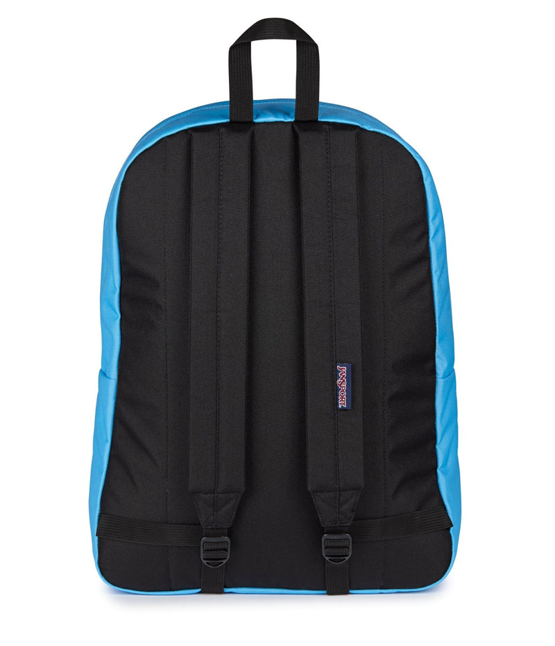 JanSport SuperBreak One Backpack - Durable, Lightweight Bag with 1 Main Compartment, Front Utility Pocket with Built - in Organizer, Premium Backpack, Electric Azul