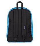 JanSport SuperBreak One Backpack - Durable, Lightweight Bag with 1 Main Compartment, Front Utility Pocket with Built - in Organizer, Premium Backpack, Electric Azul