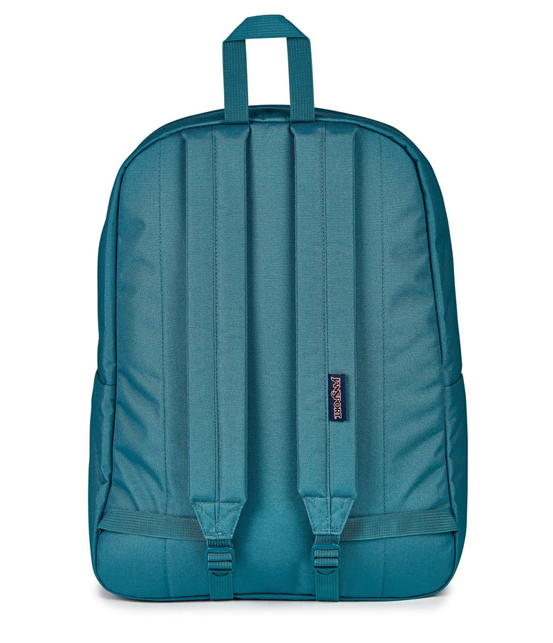 JanSport SuperBreak One Backpack - Durable, Lightweight Bag with 1 Main Compartment, Front Utility Pocket with Built - in Organizer, Premium Backpack, Emerald Pool