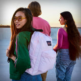 JanSport SuperBreak One Backpack - Durable, Lightweight Bag with 1 Main Compartment, Front Utility Pocket with Built - in Organizer, Premium Backpack, Faded Sage