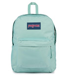 JanSport SuperBreak One Backpack - Durable, Lightweight Bag with 1 Main Compartment, Front Utility Pocket with Built - in Organizer, Premium Backpack, Faded Sage